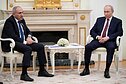 Nikolas Pašinianas ir Vladimiras Putinas