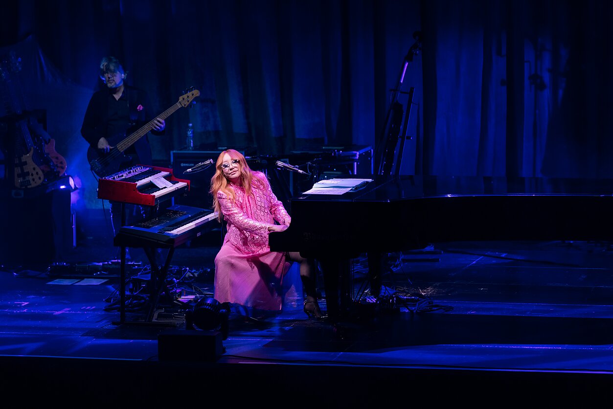 Tori Amos koncerto akimirka