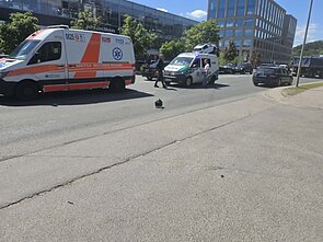 Avarija Žalgirio gatvėje