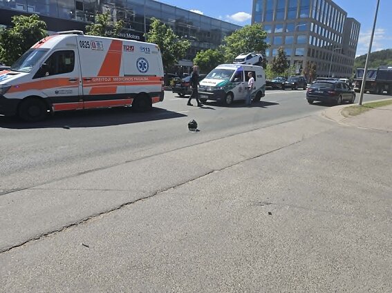Avarija Žalgirio gatvėje