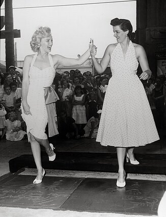 Marilyn Monroe, Jane Russell, 1953