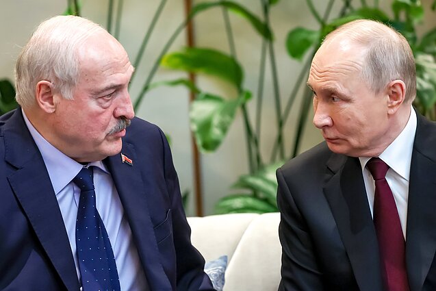 Aliaksandras Lukašenka, Vladimiras Putinas