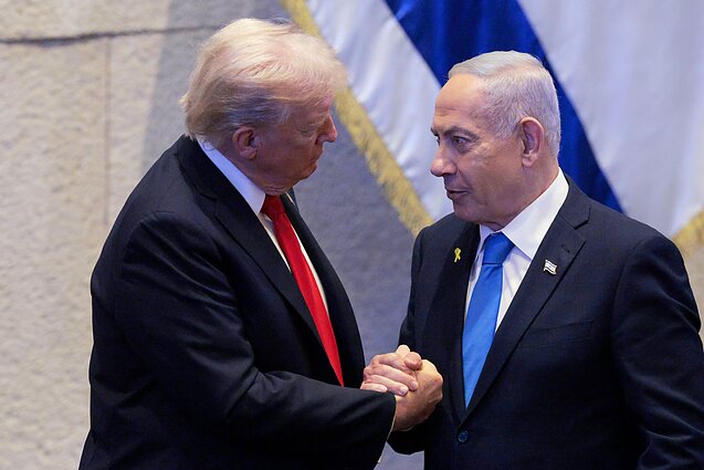 D. Trumpas, B. Netanyahu