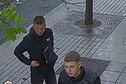 Policija prašo padėti nustatyti asmenis, Vilniuje sutrypusius Ukrainos vėliavą