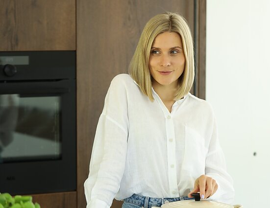 Tinklaraščio „Ant medinės lentelės“ autorė Kristina