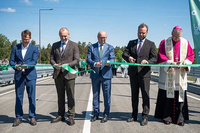 Ties Eiguliais oficialiai atidarytas naujas viadukas