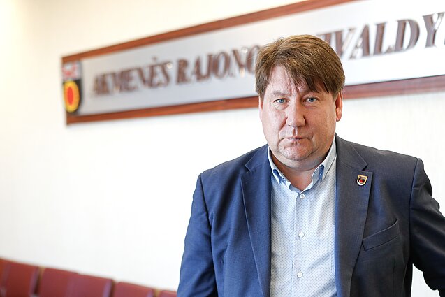 Akmenės meras Vitalijus Mitrofanovas Akmenės meras Vitalijus Mitrofanovas
