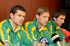 Tomas Danilevičius, Marius Stankevičius ir Deividas Šemberas