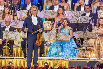 André Rieu koncerto Kaune akimirka