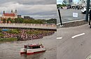 Šaltibarščių festivalio metu buvo iš dalies uždarytas Baltasis tiltas