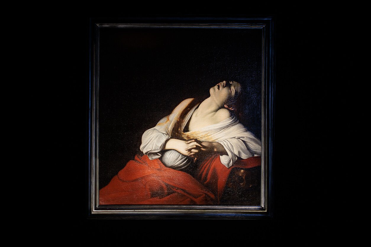 Paroda „Caravaggio. Šv. Marijos Magdalietės ekstazė“