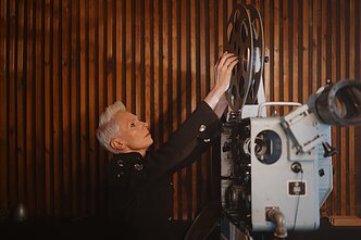 Giedrės klipo filmavimo akimirka