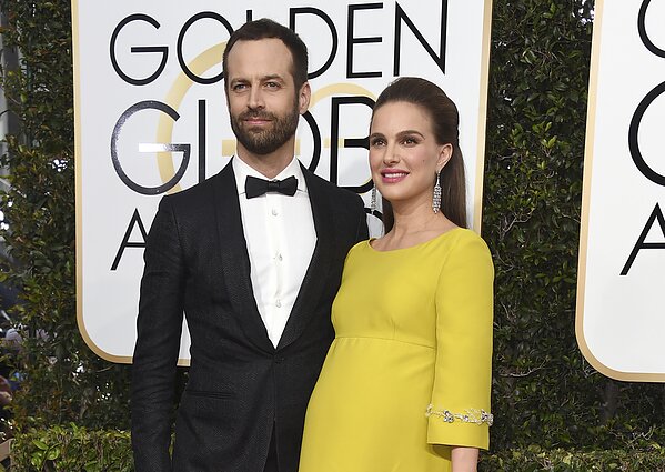 Natalie Portman su buvusiu sutuoktiniu Natalie Portman su buvusiu sutuoktiniu