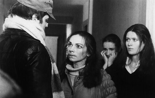 Iš kairės: Vytautas Rumšas, Danutė Kuodytė, Inga Burneikaitė-Tuminienė, Eglė Tulevičiūtė. 1985 m. 