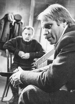 Arnas Rosenas ir Vladas Bagdonas. 1980 m. 