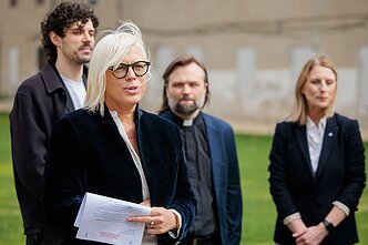 Pasaulinio Apaštalinio Gailestingumo kongreso spaudos konferencija