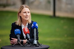 Inesa Čaikauskienė. Pasaulinio Apaštalinio Gailestingumo kongreso spaudos konferencija
