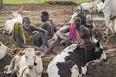 Pietų Sudanas. Mundari gentis