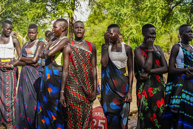 Pietų Sudanas. Mundari gentis