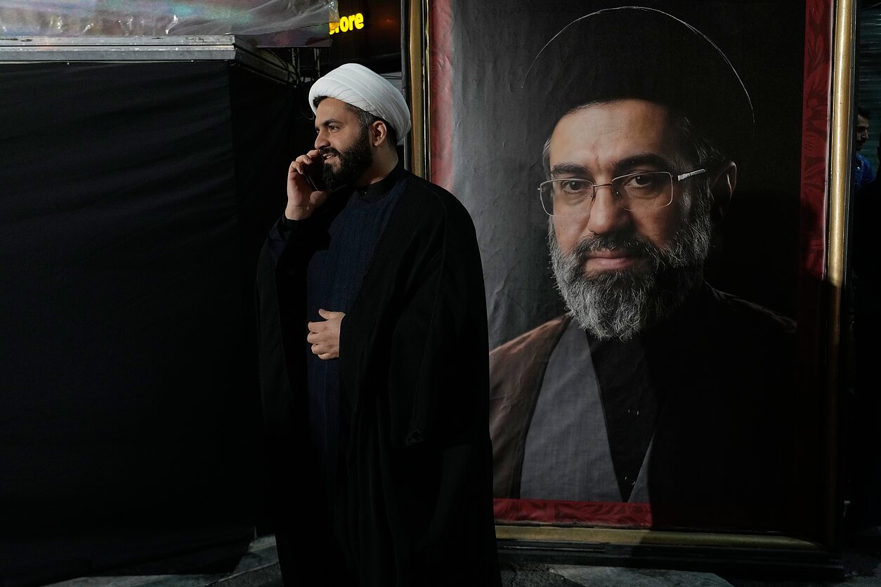 Mojtabos Khamenei atvaizdas