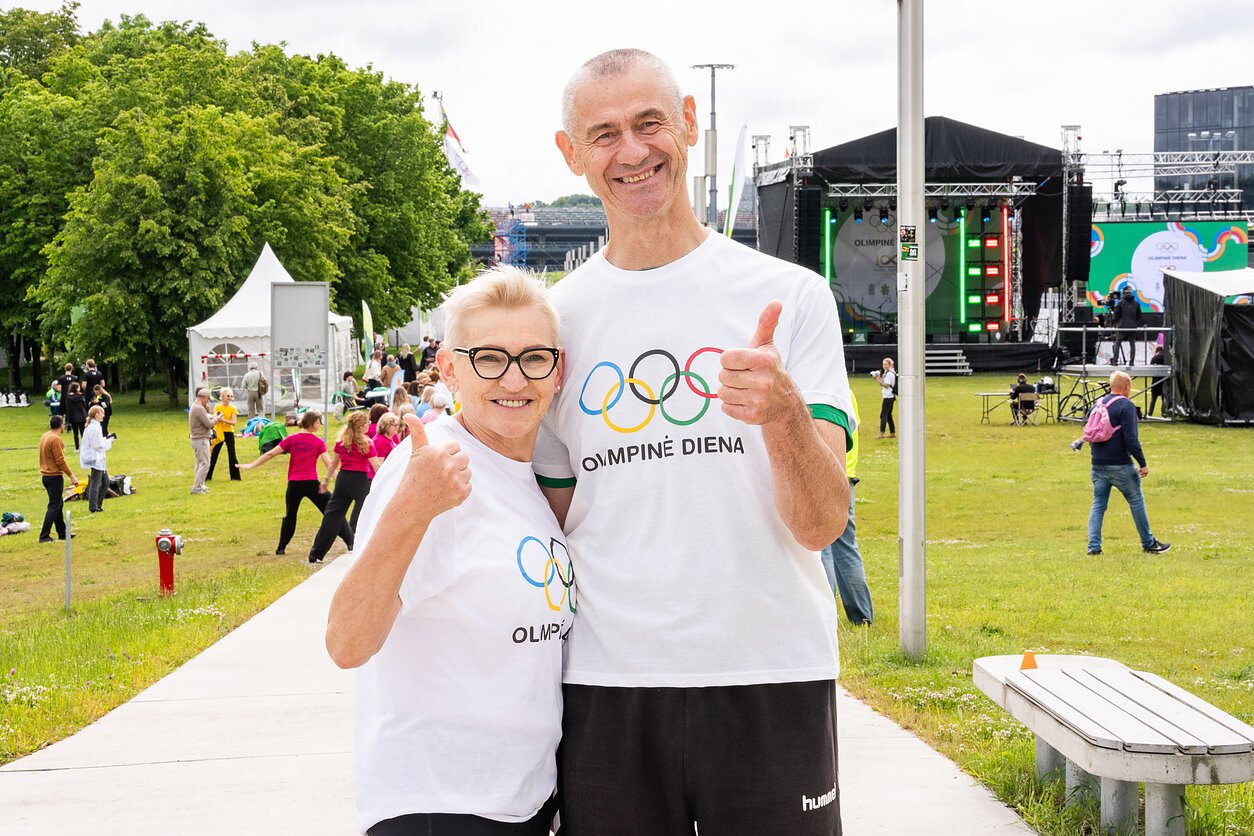 Kauno Nemuno saloje startavo didžiausia Lietuvoje sporto šventė – Olimpinė diena