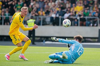 Armandas Kučys. Baltijos taurės pusfinalis: Lietuva – Latvija
