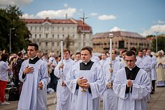 Pasaulinio Gailestingumo kongreso Šv. Mišios ir Eucharistinė procesija