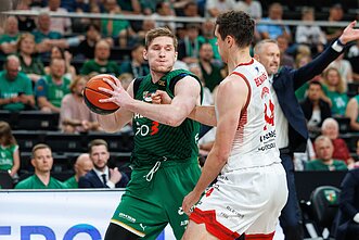 Ąžuolas Tubelis. LKL finalas: Kauno „Žalgiris“ – Utenos „Juventus“