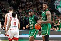 Sylvainas Francisco ir Mosesas Wrightas. LKL finalas: Kauno „Žalgiris“ – Utenos „Juventus“