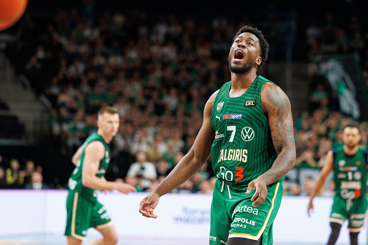 Mosesas Wrightas. LKL finalas: Kauno „Žalgiris“ – Utenos „Juventus“