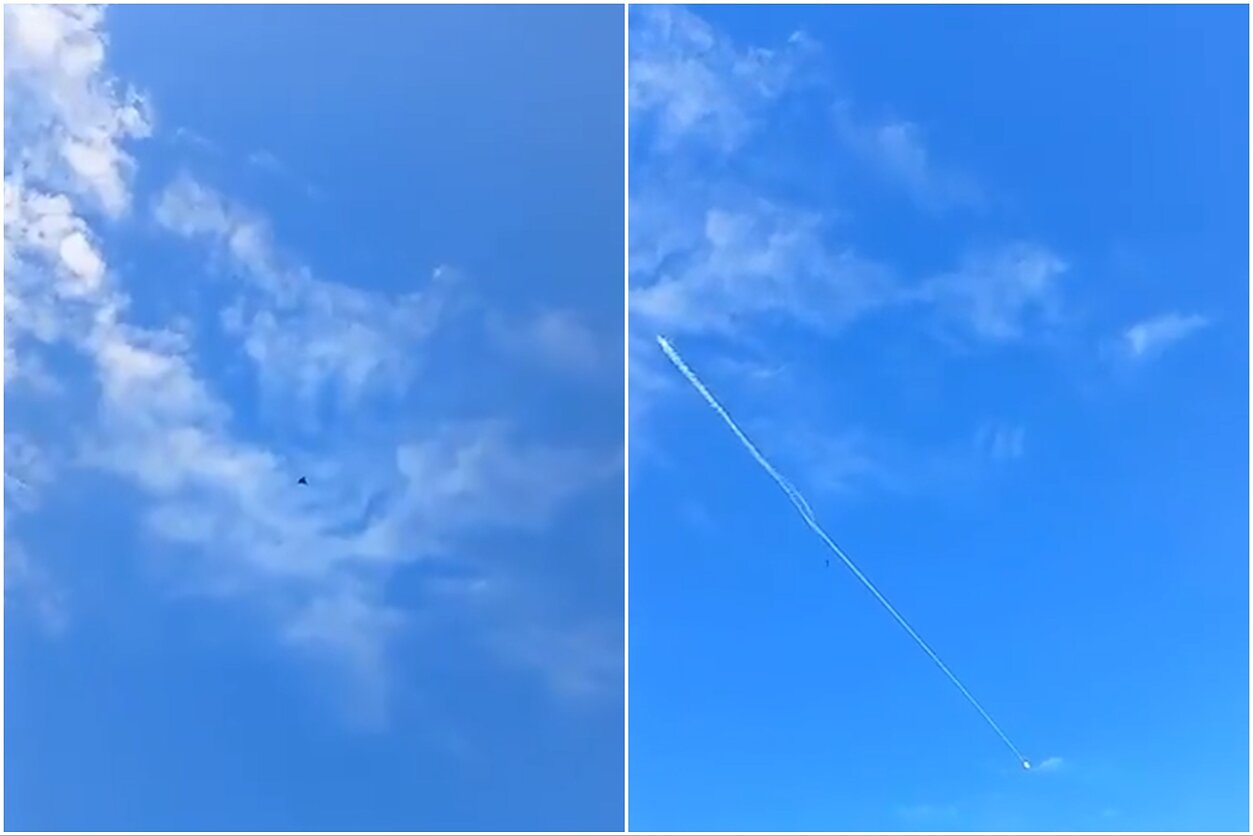 Nato naikintuvas Latvijos oro erdvėje numušė droną
