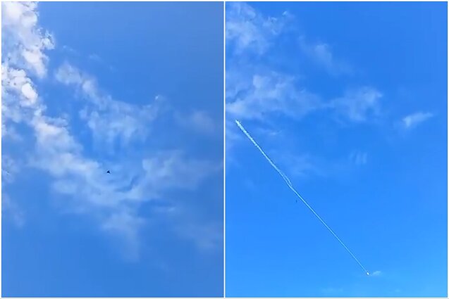 Nato naikintuvas Latvijos oro erdvėje numušė droną