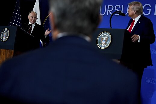 Владимир Путин и Дональд Трамп