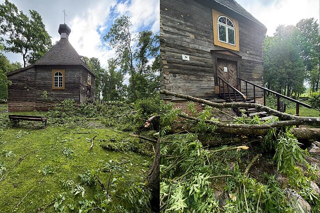 Po viesulo Antanave gyventojai vienijasi tvarkymo darbams, dalyvaus per 100 žmonių Po viesulo Antanave gyventojai vienijasi tvarkymo darbams, dalyvaus per 100 žmonių