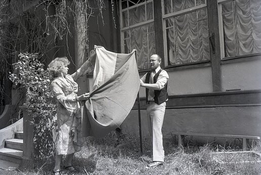 Gražina Balandytė ir Antanas Šurna. 1984 m. 