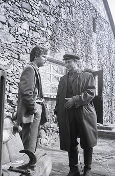 Kęstutis Žilinskas (kairėje), Egidijus Paulauskas. 1984 m. 