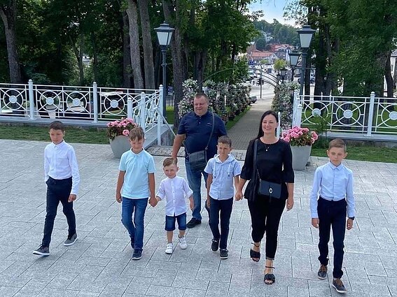 Jurgitos ir Mindaugo Gaudiešių šeima Jurgitos ir Mindaugo Gaudiešių šeima