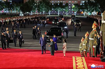 Kim Jong Uno vizitas Šiaurės Korėjoje