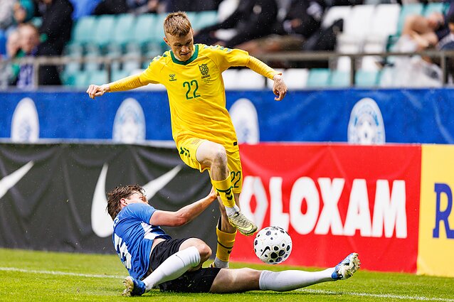 Baltijos futbolo taurės finalas: Estija – Lietuva
