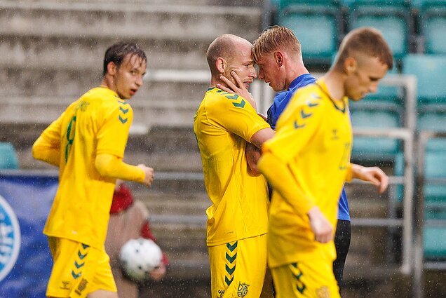 Baltijos futbolo taurės finalas: Estija – Lietuva Baltijos futbolo taurės finalas: Estija – Lietuva
