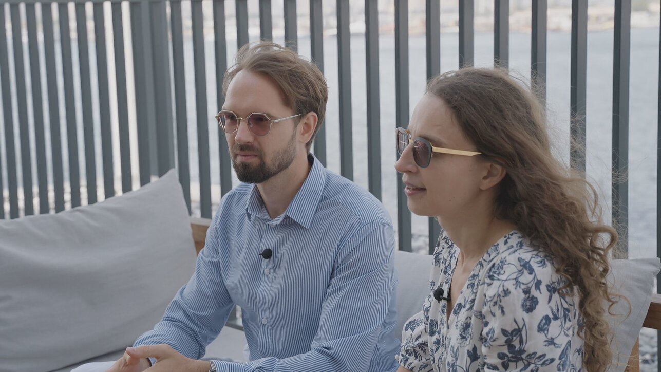 Dubajuje gyvenantys Dovydas ir Irena Dubajuje gyvenantys Dovydas ir Irena
