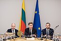 Aurelijus Veryga, Mindaugas Sinkevičius and Virginijus Sinkevičius