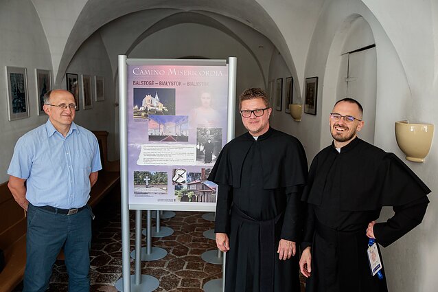 „Camino Misericordia“ sumanytojai – kun. dr. Mariuszas Marszalekas, kun. Maciejus Książykas, Bogdanas Tula „Camino Misericordia“ sumanytojai – kun. dr. Mariuszas Marszalekas, kun. Maciejus Książykas, Bogdanas Tula
