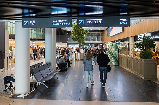 „Plaza“ erdvė Vilniaus oro uoste