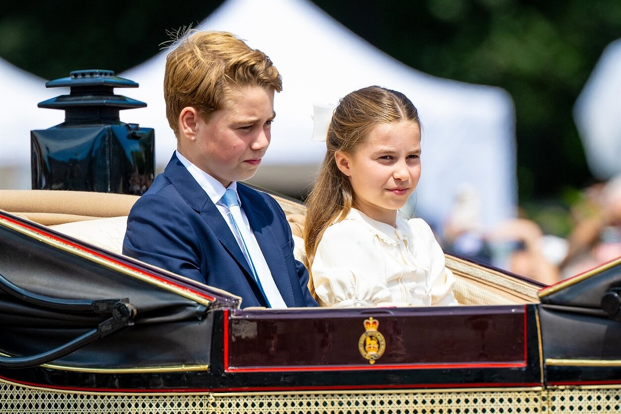 Princas George`as, princesė Charlotte