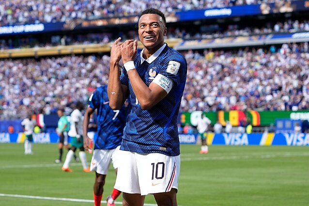 Kylianas Mbappe. Pasaulio futbolo čempionatas: Prancūzija – Senegalas