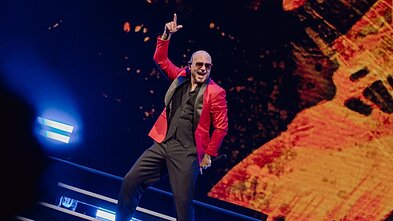 Pitbullio koncerto akimirka
