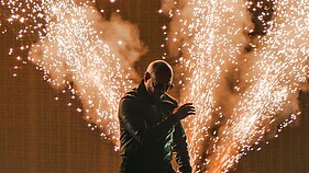 Pitbullio koncerto akimirka
