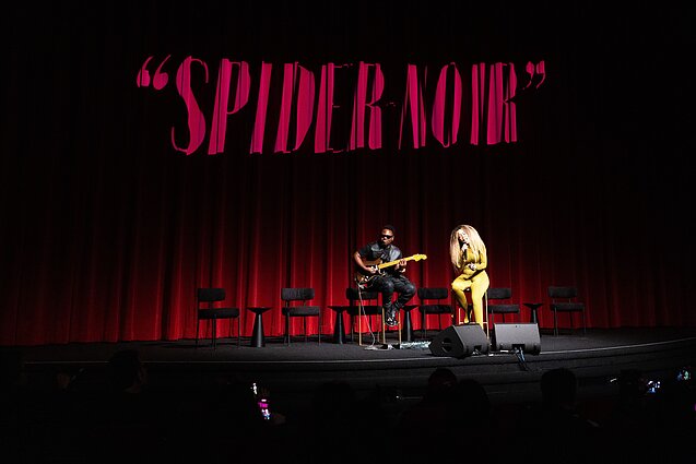 „Spider-Noir“ peržiūra Los Andžele, Kalifornijoje