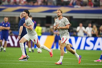 Harry Kane`as ir Declanas Rice`as